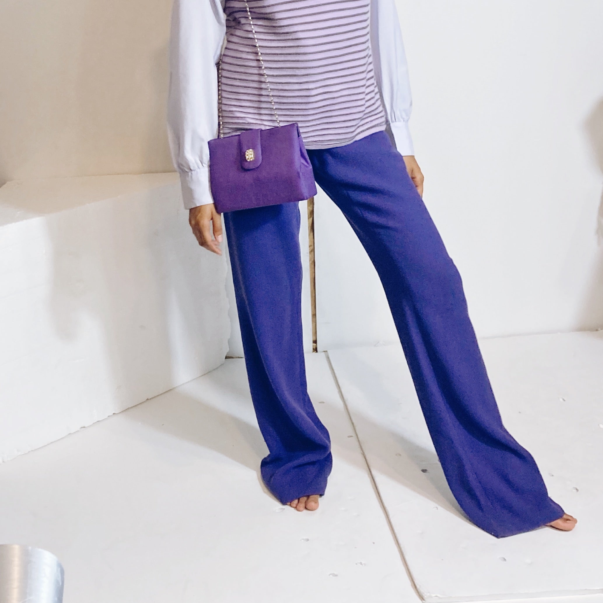 Uffizi Wool Crepe Pants