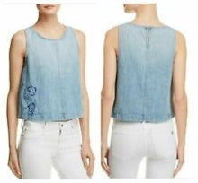 Load image into Gallery viewer, J Brand Tayla Denim Tank Top Size M