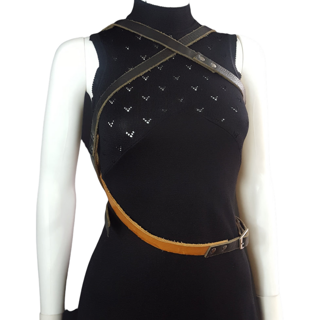 Leather Harness Belt