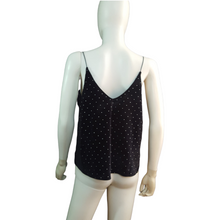 Load image into Gallery viewer, Mango Stud Velvet Camisole Size L