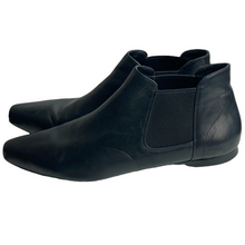 Load image into Gallery viewer, Vince Chelsea Black Leather Booties Size
