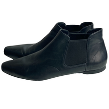 Load image into Gallery viewer, Vince Chelsea Black Leather Booties Size