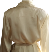 Load image into Gallery viewer, Chambers Silk Robe Size L
