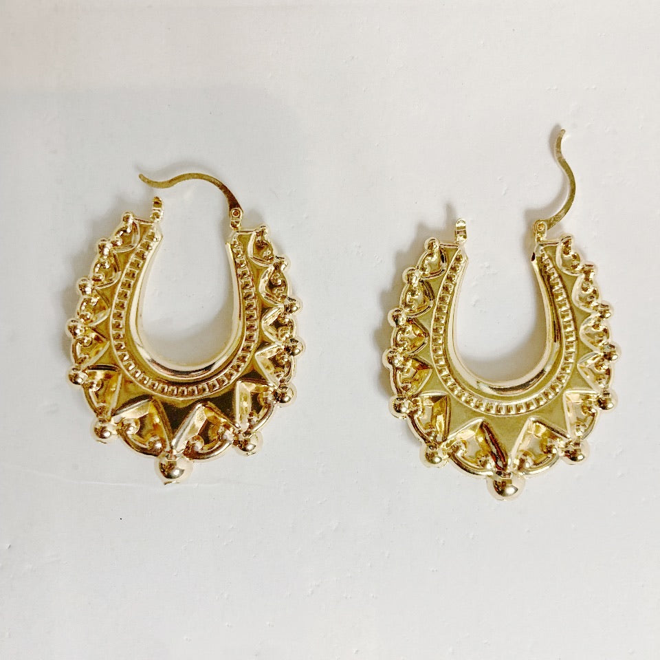 Image Gang Creole Hoop Earrings