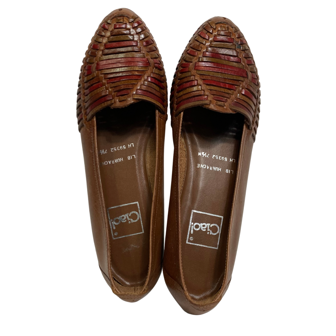 CIAO! Leather Hurrache Loafers sz. 7.5