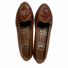 Load image into Gallery viewer, CIAO! Leather Hurrache Loafers sz. 7.5
