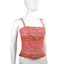 Load image into Gallery viewer, Griffith Gray for St. John 1990s Spaghetti Strap Top
