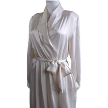 Load image into Gallery viewer, Chambers Silk Robe Size L
