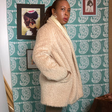 Load image into Gallery viewer, Vintage Wool &amp; Mohair Swing Coat Size 8
