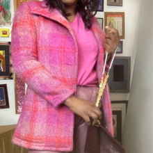 Load image into Gallery viewer, Vintage 60’s Jean Scherrer Boutique Bergdorf Goodman Mohair Pea Coat size M
