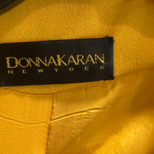 Load image into Gallery viewer, 90s Yellow Donna Karan Wool Skirt Suit Size 12

