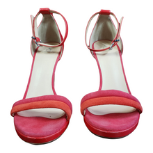 Load image into Gallery viewer, Aquatalia Red Irina Heels Size  8
