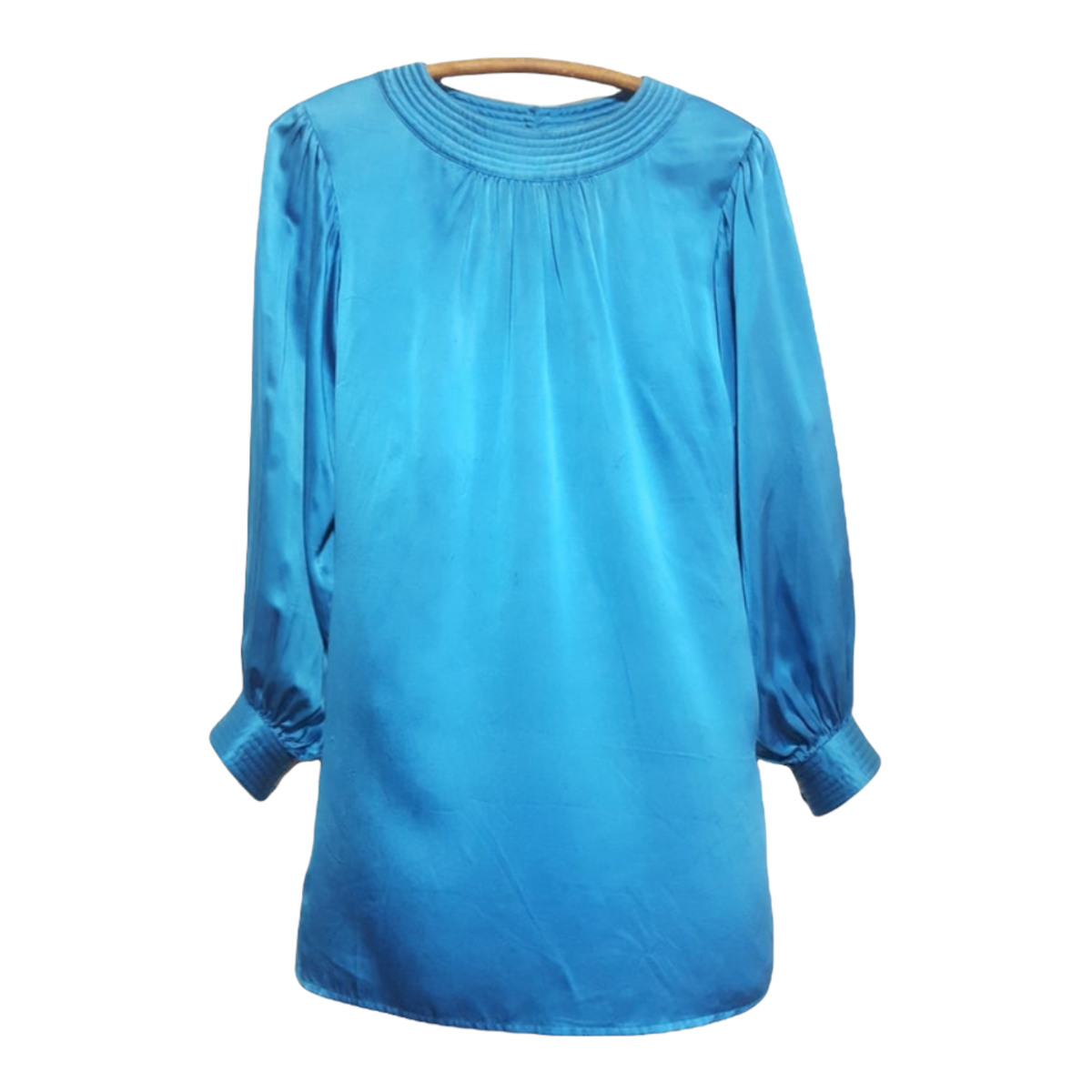 Pierre Cardin Bishop Sleeve Silk Blouse sz. M