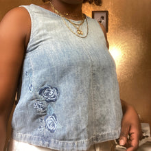 Load image into Gallery viewer, J Brand Tayla Denim Tank Top Size M
