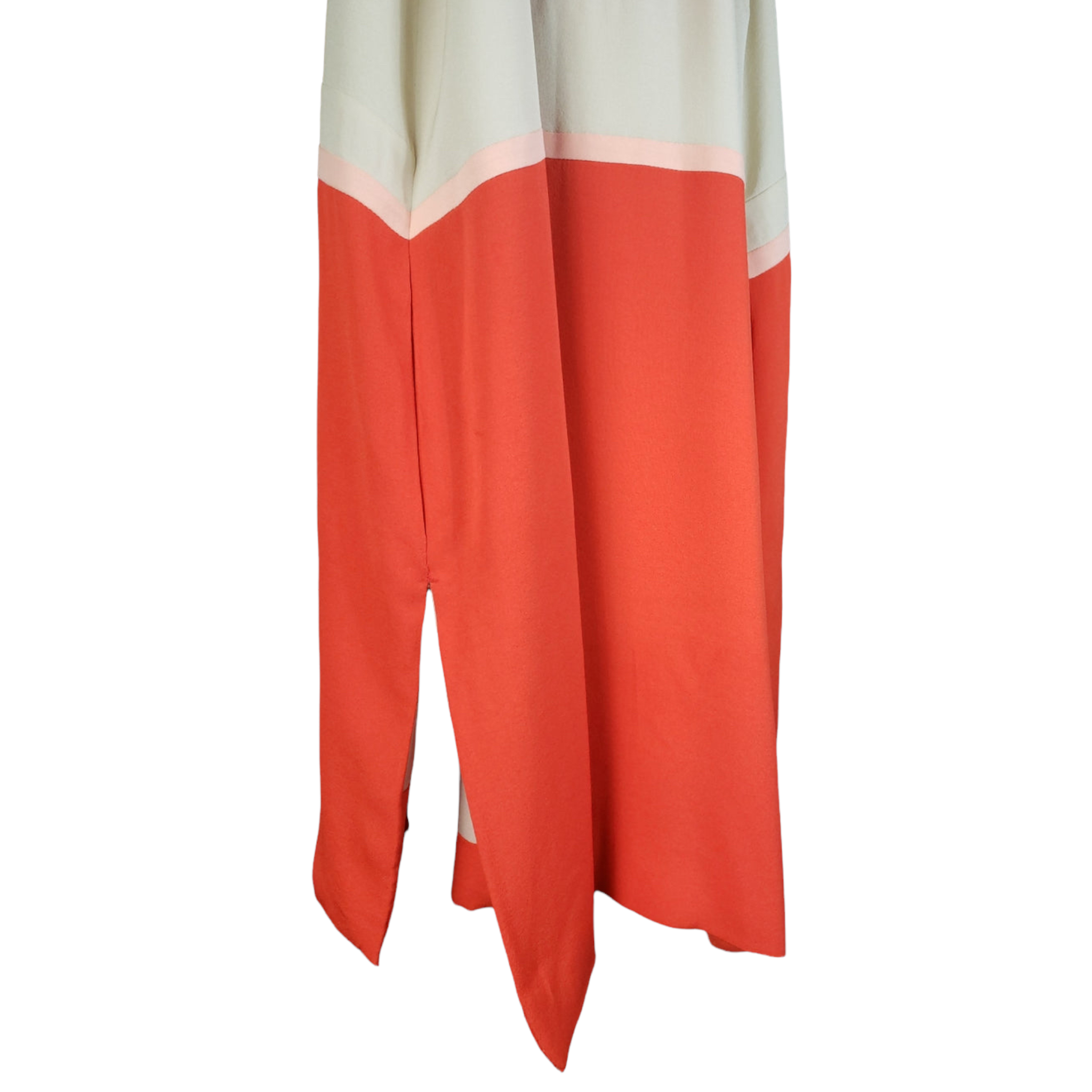 DvF Silk MOD Color Block Geometric Mini Dress/Tunic Size 2