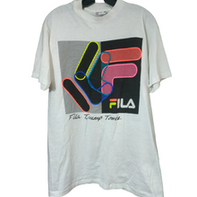 Load image into Gallery viewer, FILA US  Trump Tower Vintage Tee Shirt - Size L
