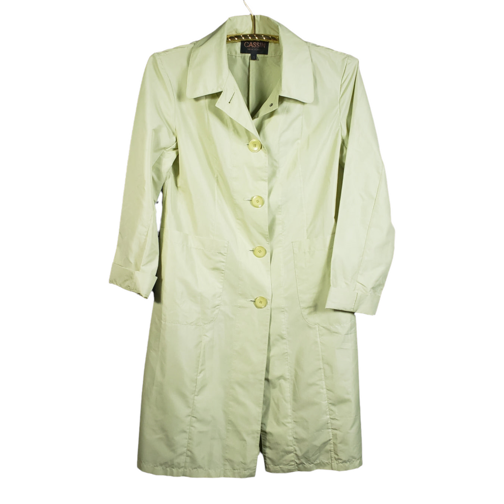 CASSIN New York  Lightweight Trenchcoat Size S