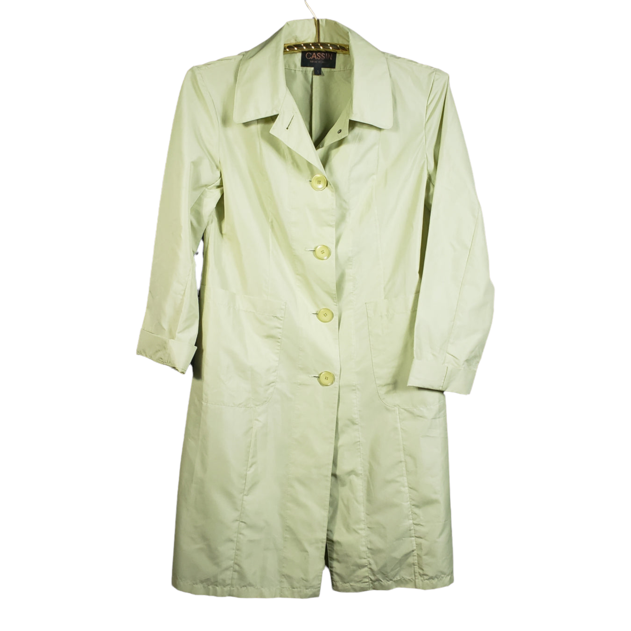 CASSIN New York  Lightweight Trenchcoat Size S