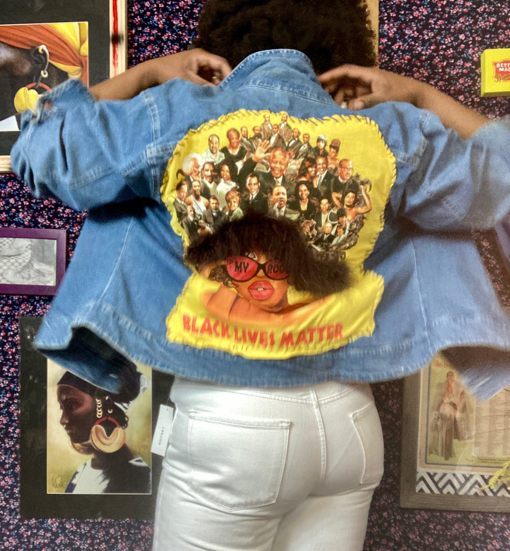 Bill Blass Denim Jacket 90s Vintage Jeans  Size XL