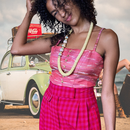 Griffith Gray for St. John 1990s Spaghetti Strap Top