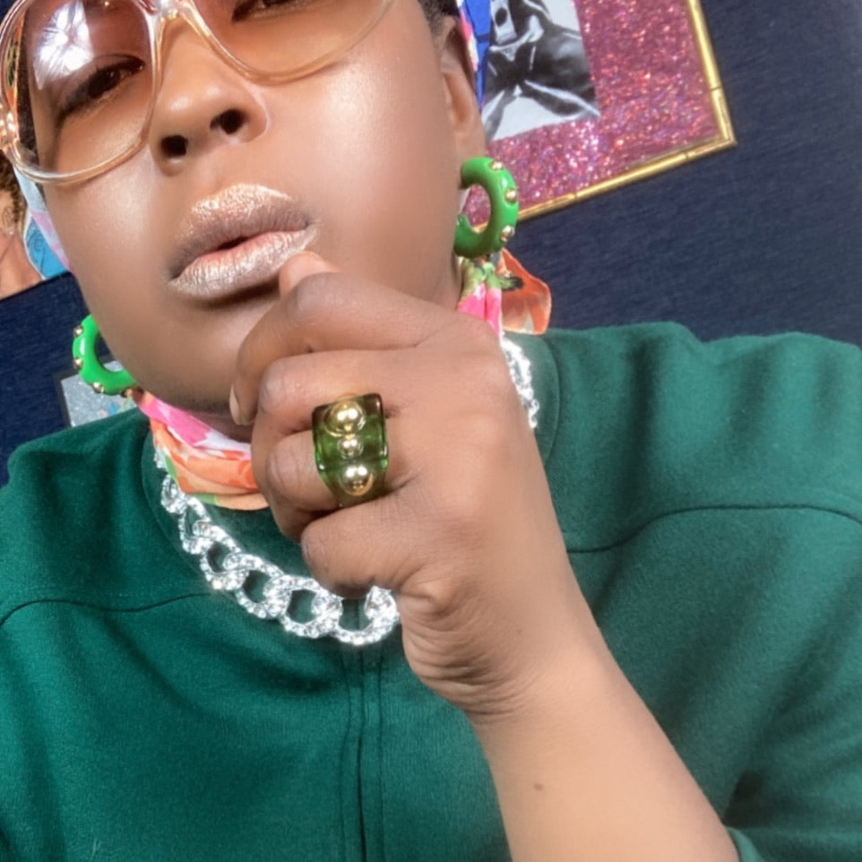 Image Gang Emerald Cynthia Ring