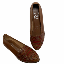 Load image into Gallery viewer, CIAO! Leather Hurrache Loafers sz. 7.5
