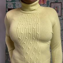 Load image into Gallery viewer, Ann Taylor Merino Wool Turtleneck Sweater Size M
