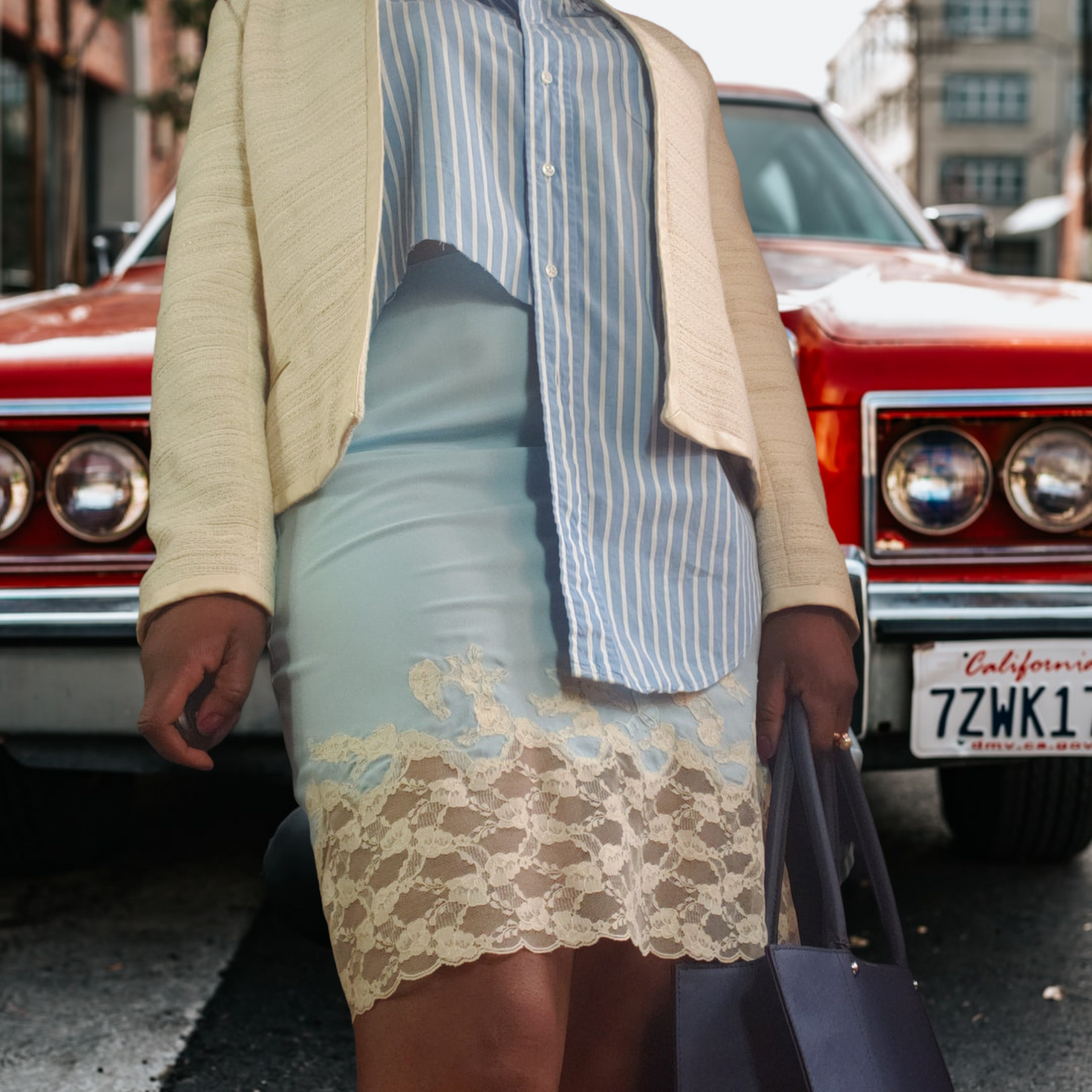 Vintage Skirt Slip size M