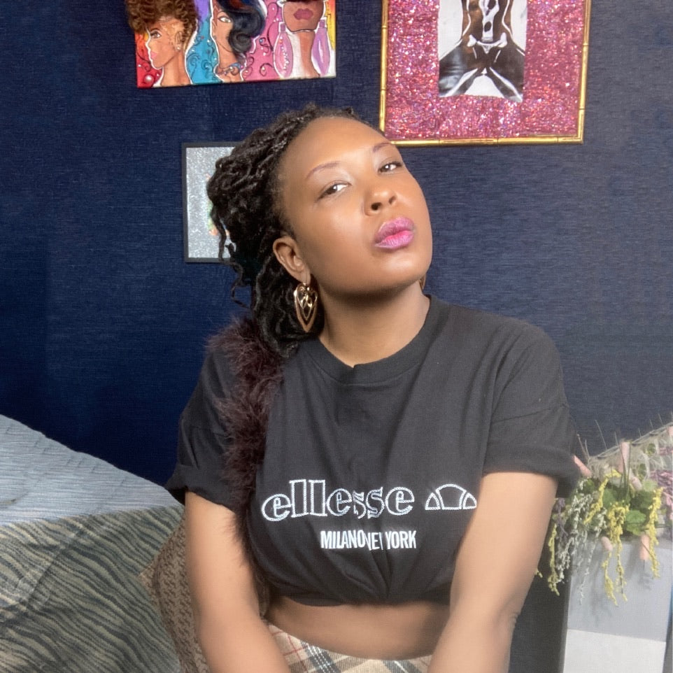 90s Black Ellesse T Shirt Size XL