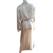 Load image into Gallery viewer, Chambers Silk Robe Size L
