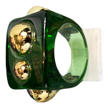 Load image into Gallery viewer, Image Gang Emerald Cynthia Ring
