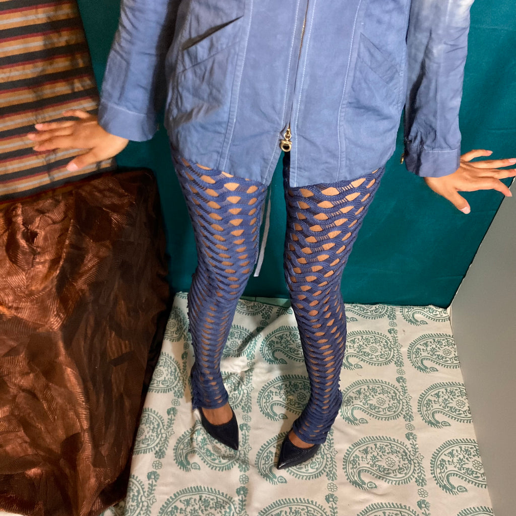 Custom Dyed Ohne Titel Thigh High Leggies