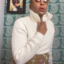 Load image into Gallery viewer, Oleg 60’s Oleg Cassini by Burma Chunky Orlon Knit Sweater Size Large
