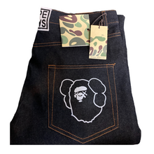 Load image into Gallery viewer, Bape ×Kaws 2005 Denim Jeans Size XL
