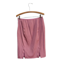 Load image into Gallery viewer, Versace Raw Silk Pink Pencil Skirt sz 40

