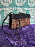 Mary McFadden 3N1 Vintage Handbag Embroiderd Florals Animal Print
