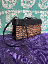 Load image into Gallery viewer, Mary McFadden 3N1 Vintage Handbag Embroiderd Florals Animal Print
