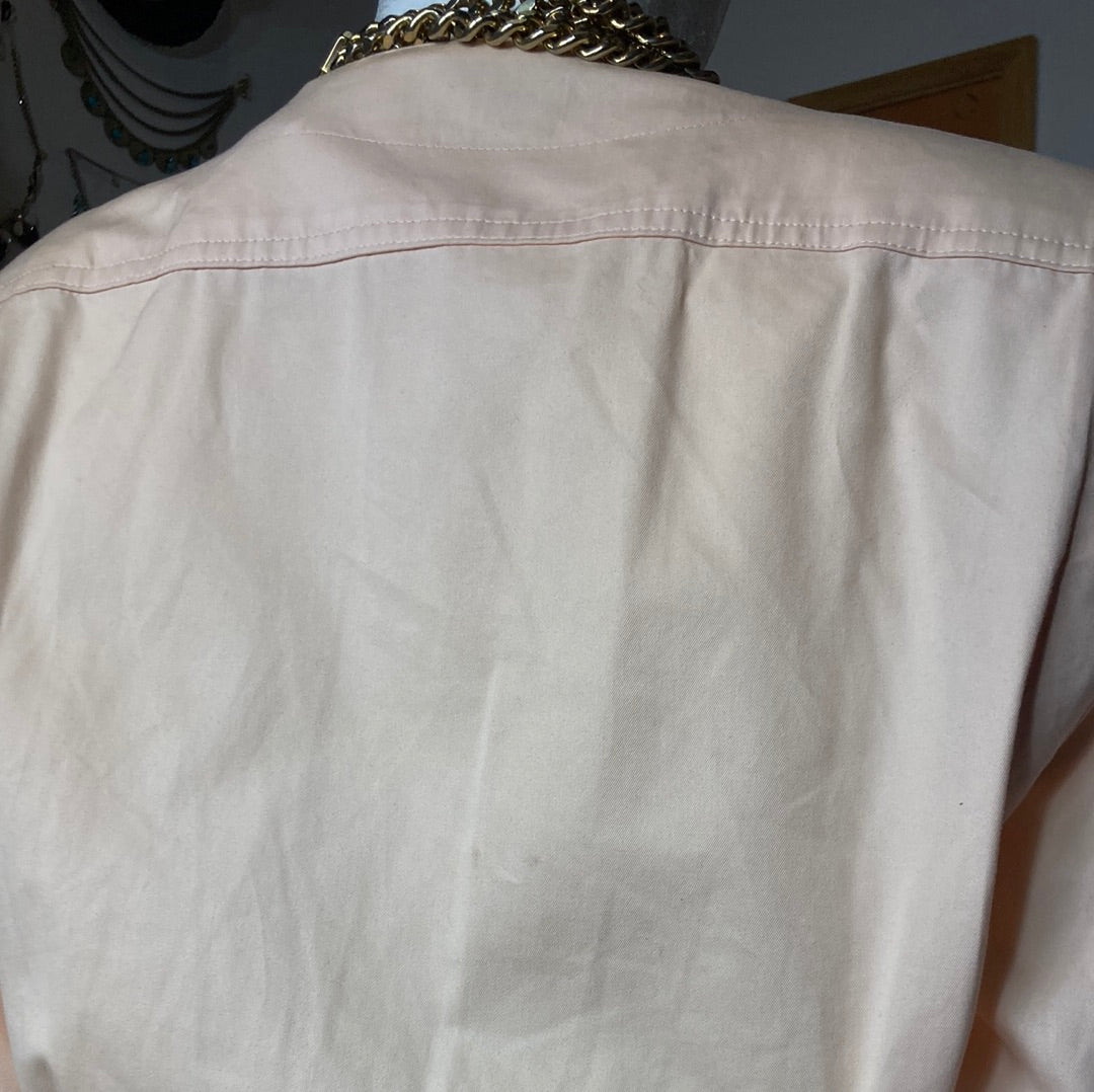 Vintage 80s Escada by SRB Pale Pink Jumpsuit