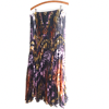 Load image into Gallery viewer, Vintage Flair Animal Print Crinkle Pleated Midi Skirt size XL