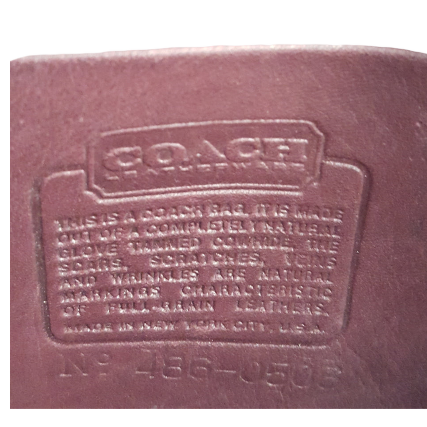 Vintage 1974 Coach Bonnie Cashin The Slim Satchel Leather Bag Eggplant