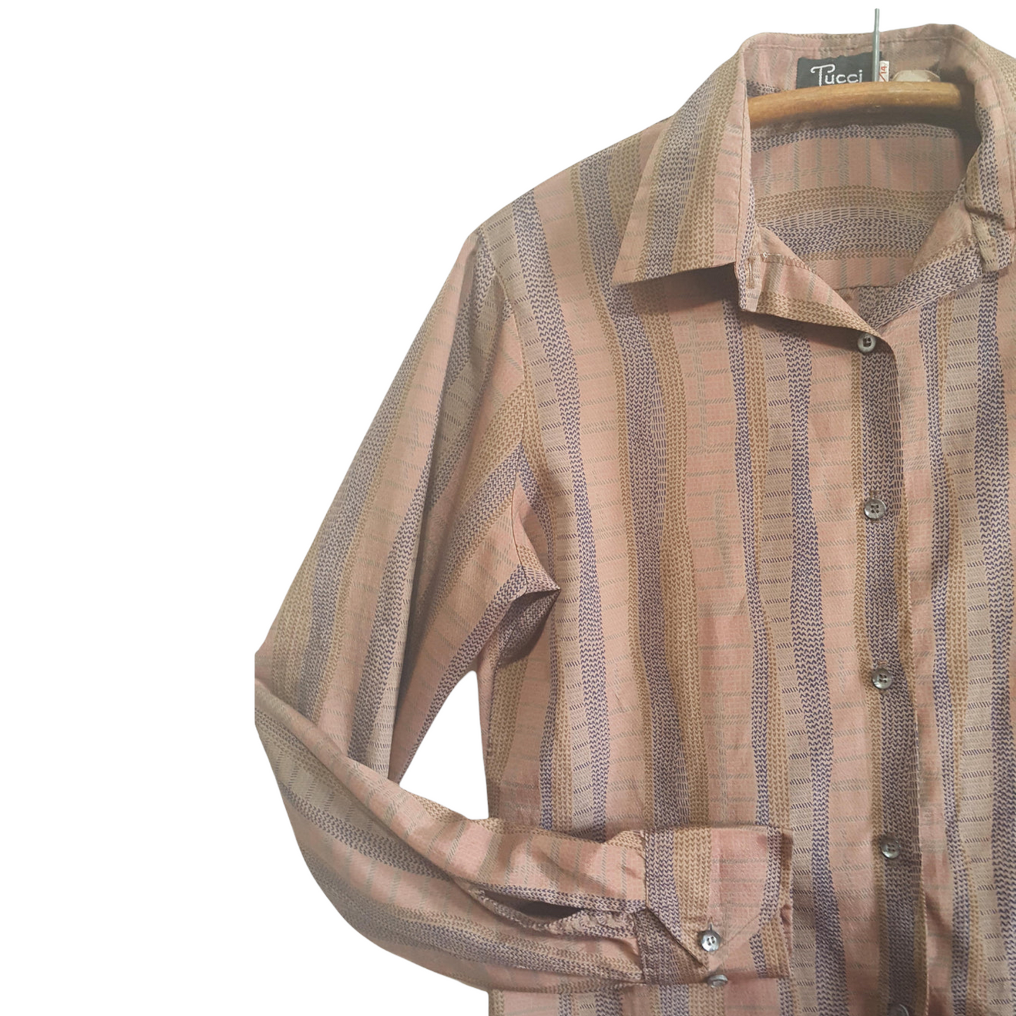 Tucci Vintage 1960s Silk Blouse Size S