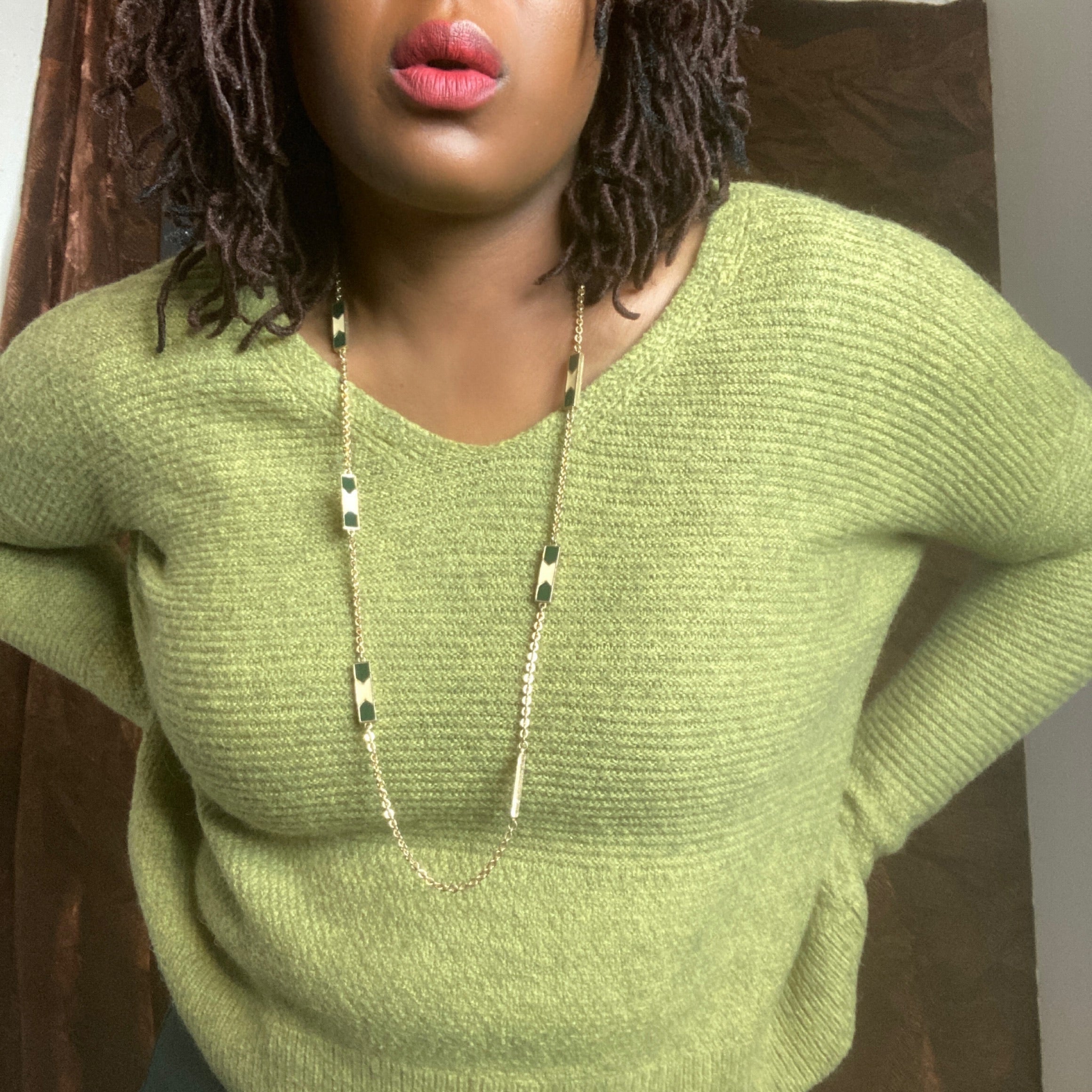 Eileen Fisher Cropped Wool Sweater, Size M