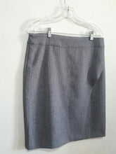 Load image into Gallery viewer, Ellie Kai Gray Tweed Pencil Skirt sz. 12, Skirts, Ellie Kai, [shop_name