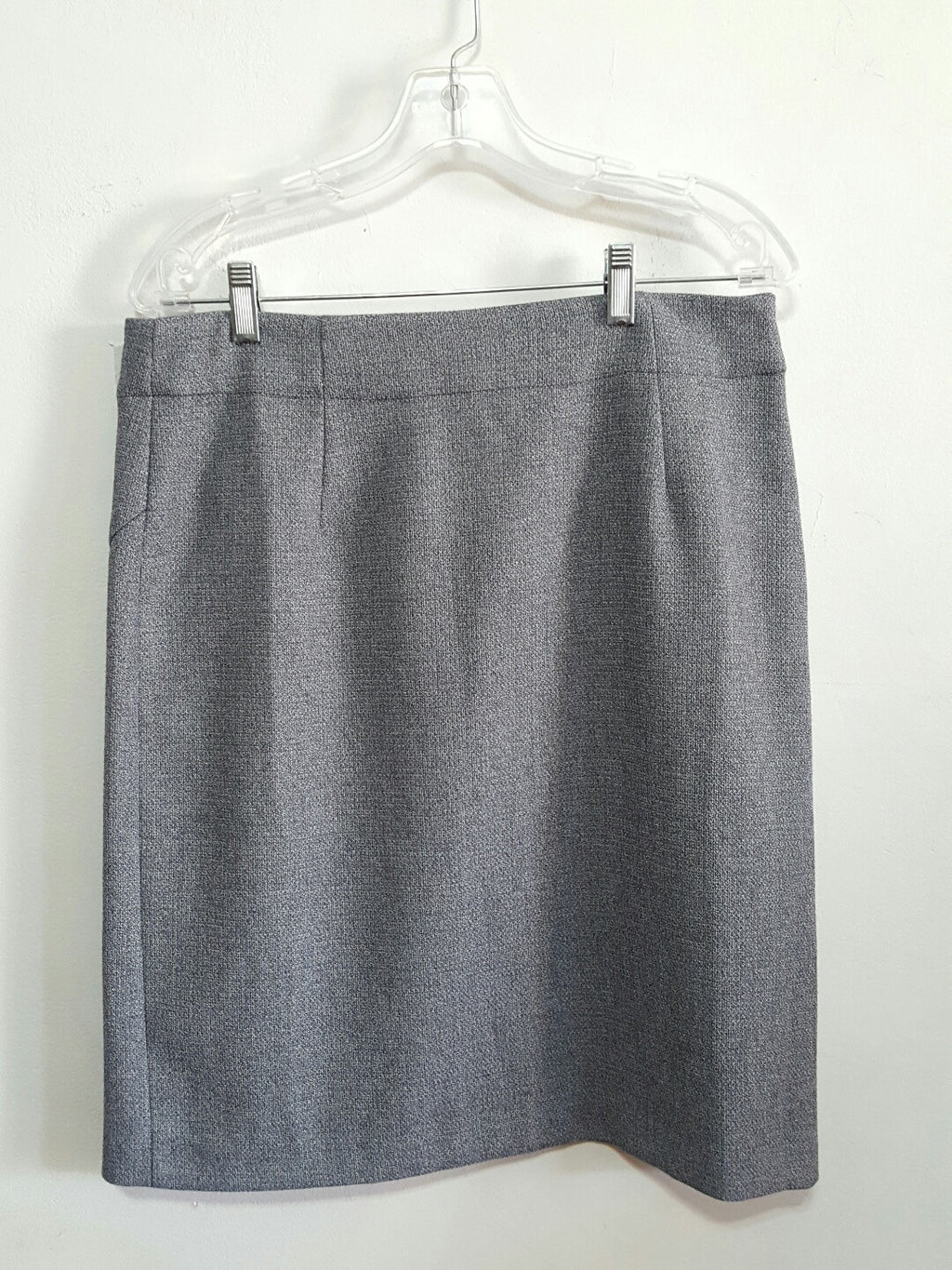 Ellie Kai Gray Tweed Pencil Skirt sz. 12, Skirts, Ellie Kai, [shop_name