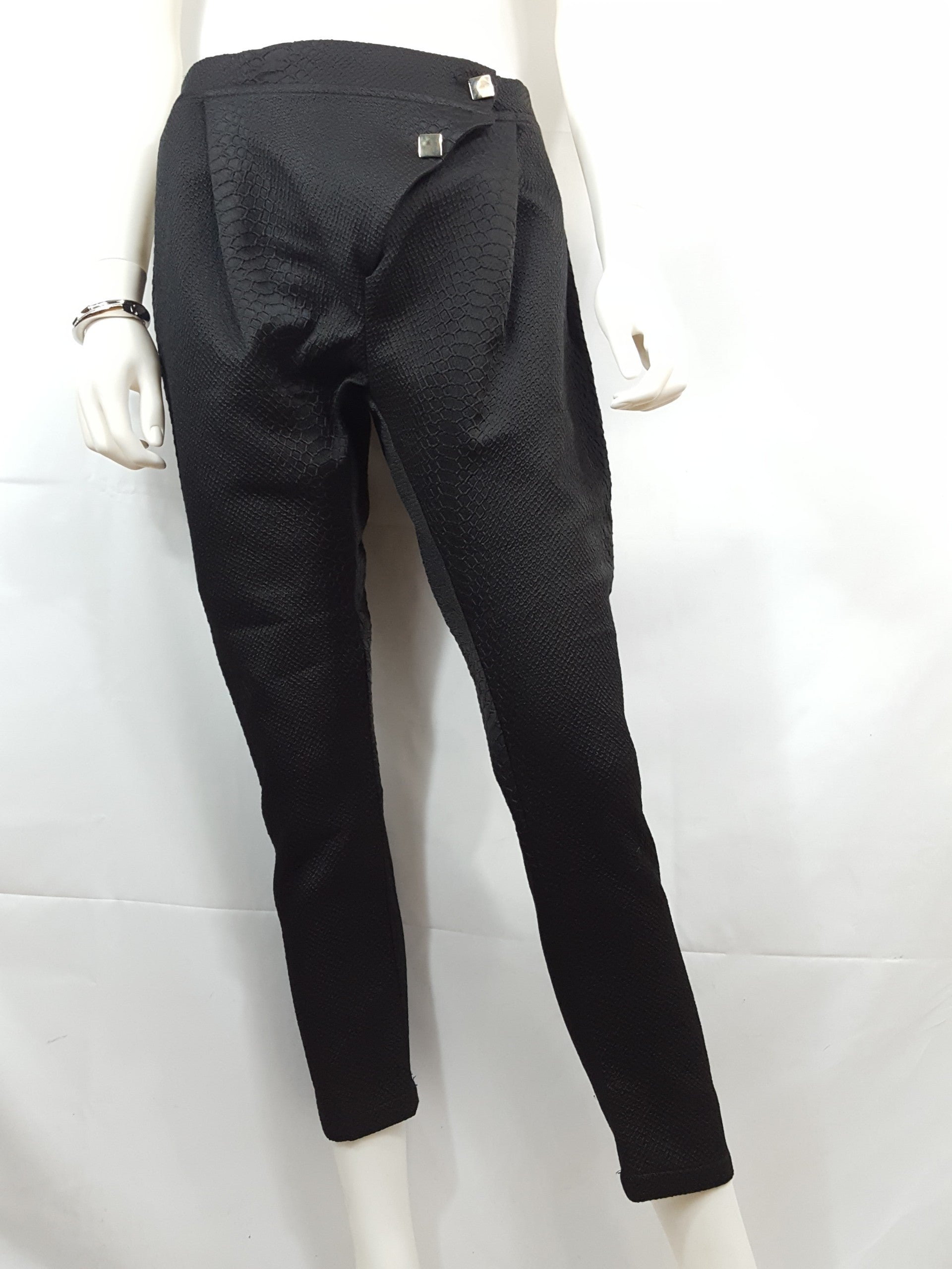 Amber Sakai Snake Embossed Dress Pants sz. 4, Pants, Amber Sakai, [shop_name
